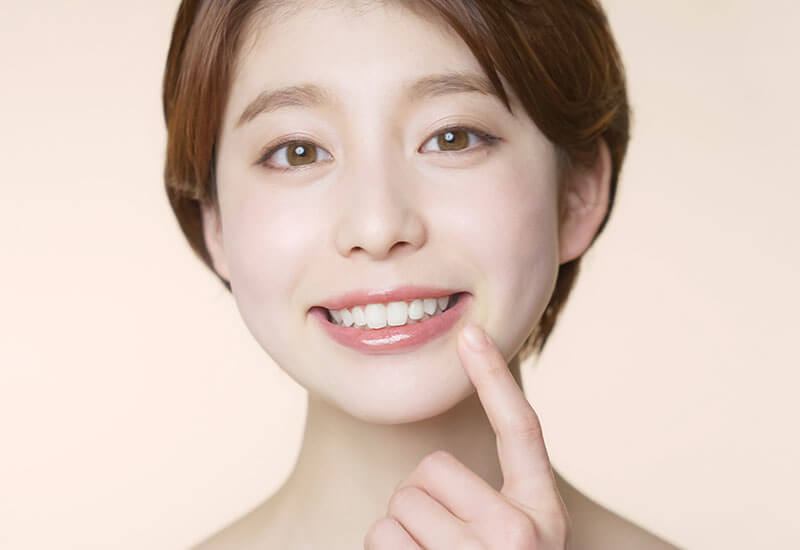 透明感のある自然な見た目