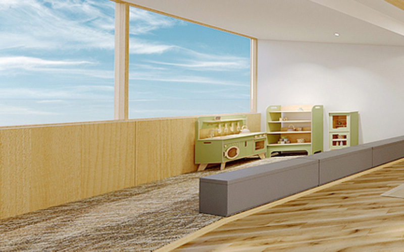 キッズスペースとファミリールーム