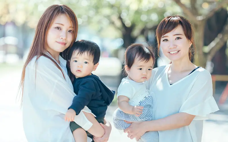 赤ちゃんから通える